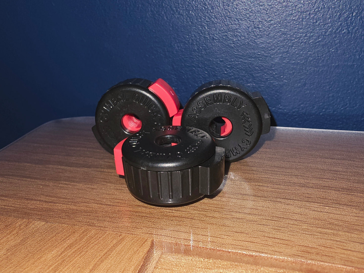 Quick release nut - triple pack