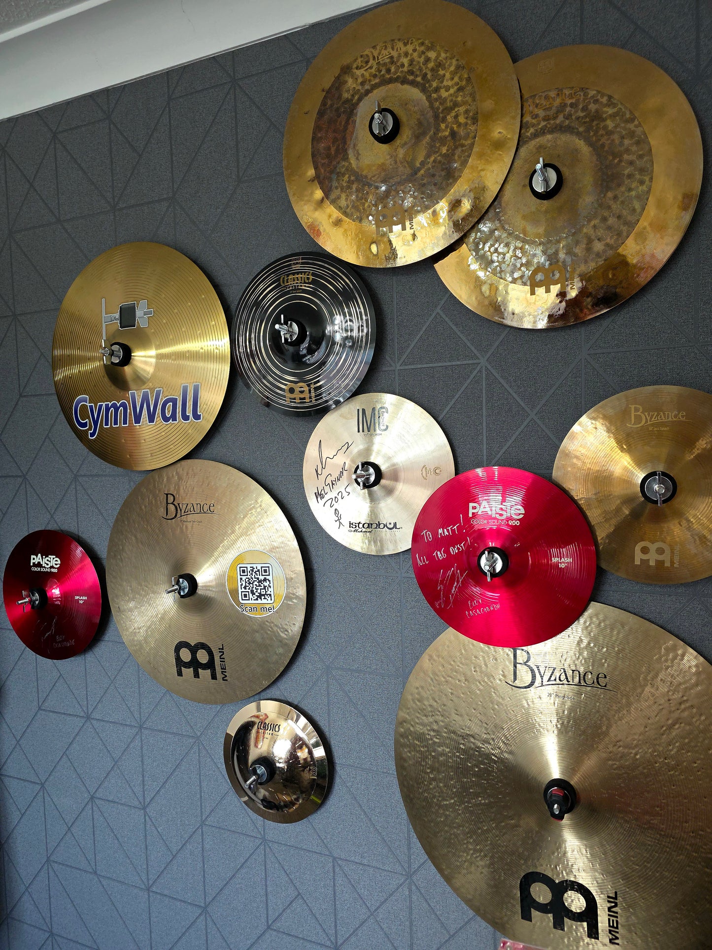 CymWall - Cymbal wall mount